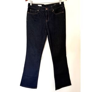 NWOT Gap 1969 Sexy Boot Low-Rise Dark Wash Stretch Y2K Denim Jeans Sz 29L